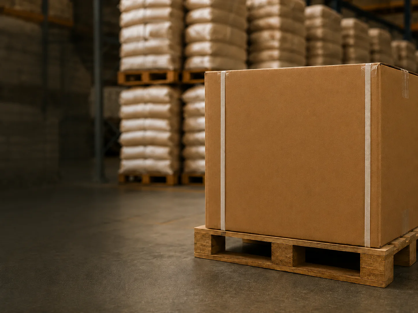 Food-grade agricultural export packaging